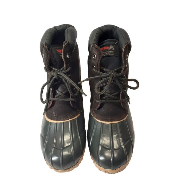 Midwest Traders Womens Thermalite Steel Shank Winter Duck Mud Boots Size 6 - Picture 11 of 11